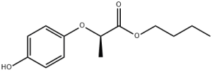 R-(+)-2-（4-羟基苯氧基）丙酸丁酯 产品图片